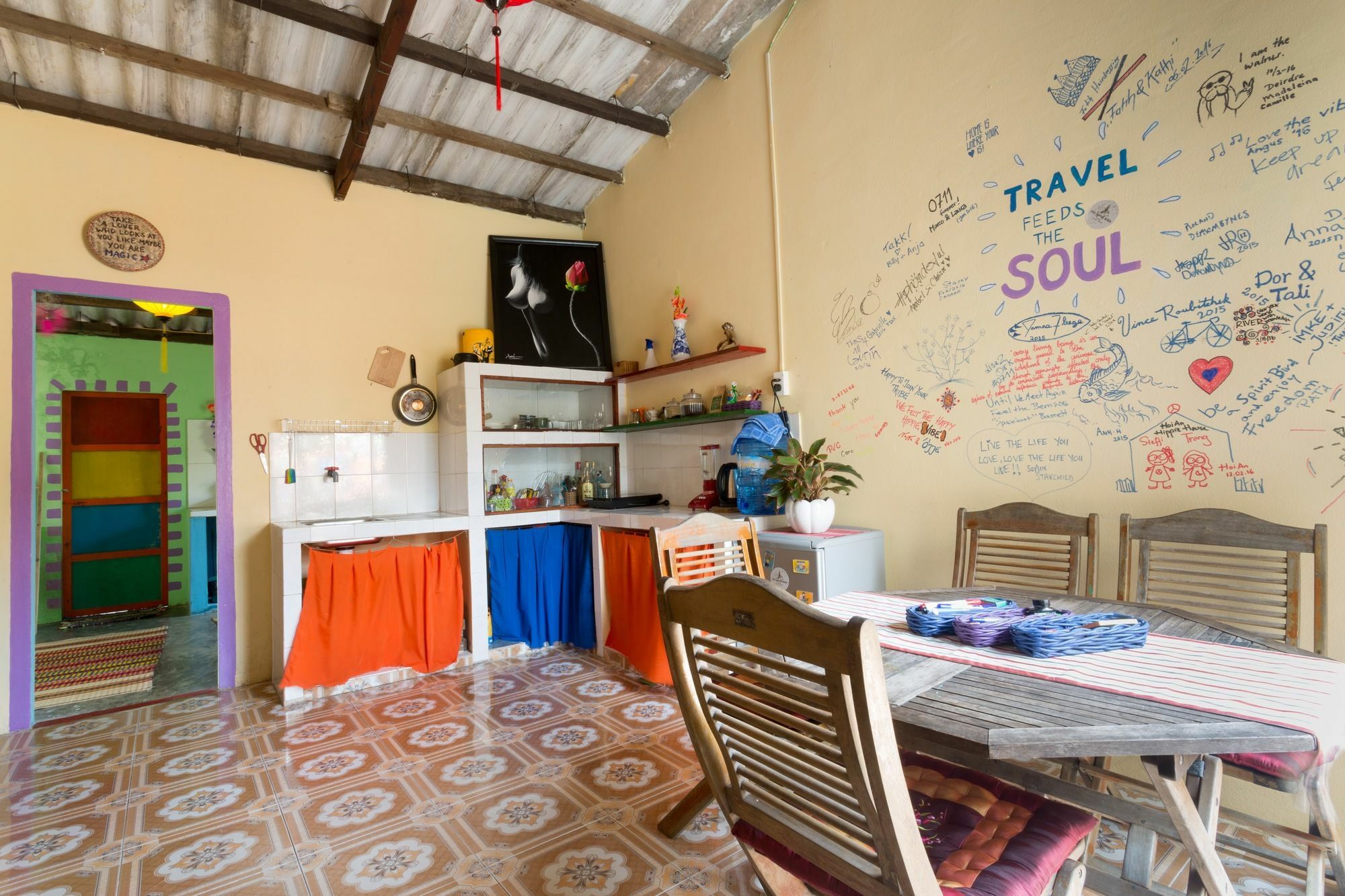 Апартаменты The Hoi An Hippie House Экстерьер фото